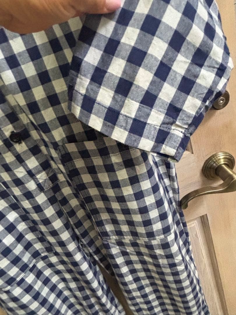 yarmo ギンガムチェック　オールインワン　ビームス