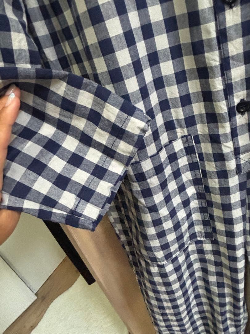 yarmo ギンガムチェック　オールインワン　ビームス