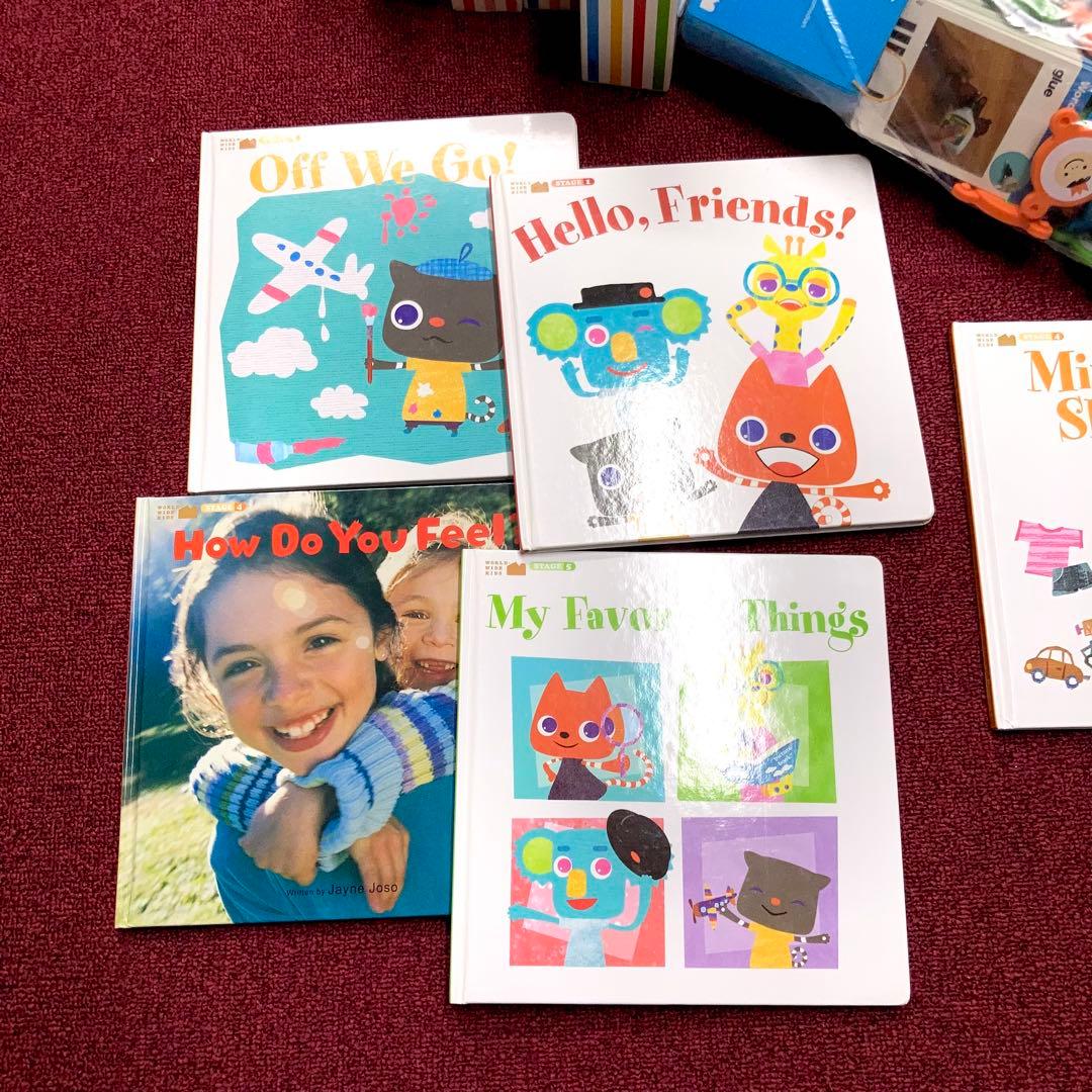 ベネッセ ワールドワイドキッズ セット DVD 絵本 CD 他