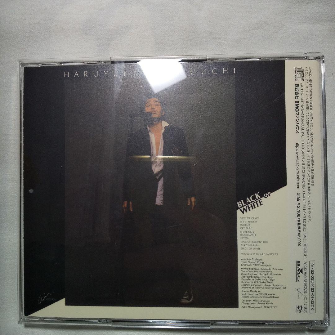 水口晴幸 / BLACK or WHITE クールス 山下達郎