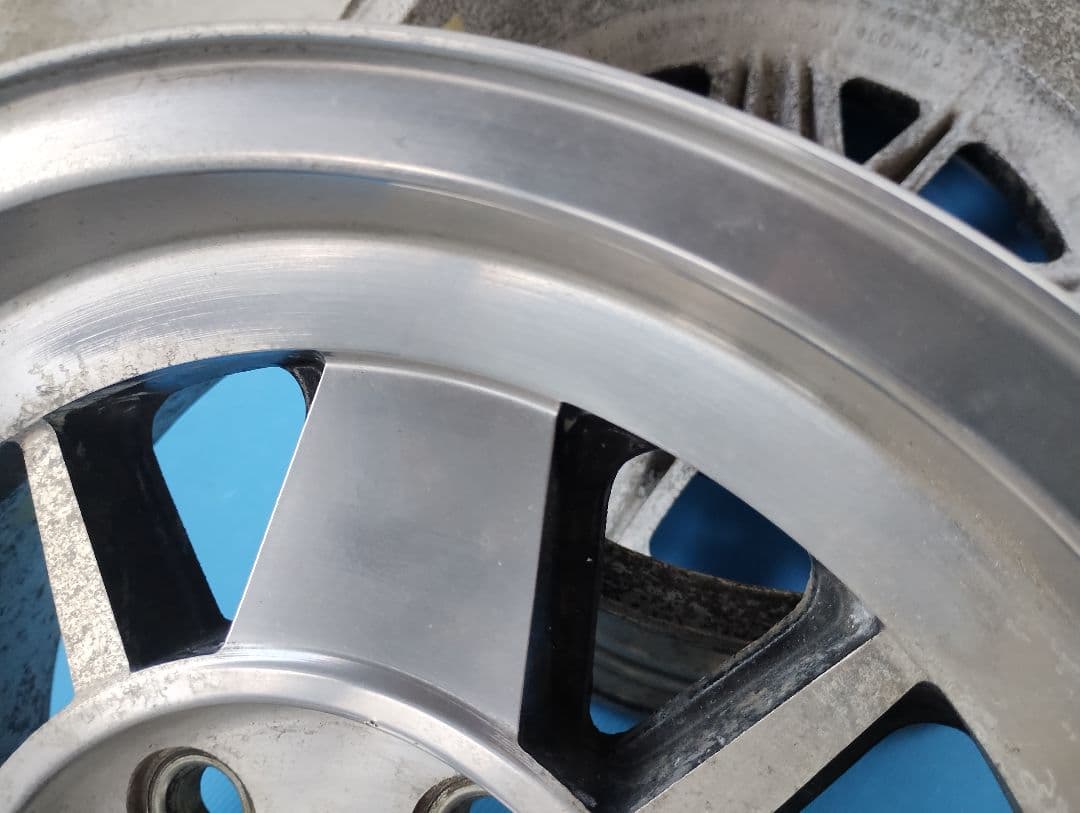 希少 5穴 114.3 14インチ RIKEN ALDASH 中古品 エンケイ