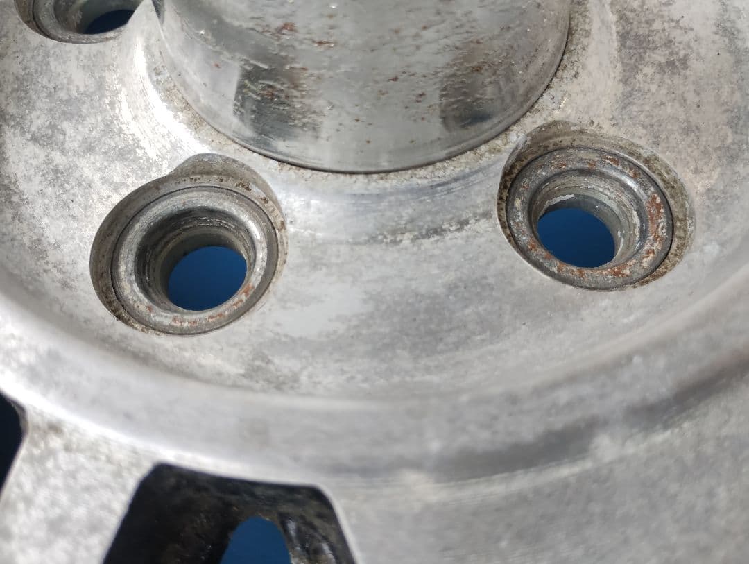 希少 5穴 114.3 14インチ RIKEN ALDASH 中古品 エンケイ