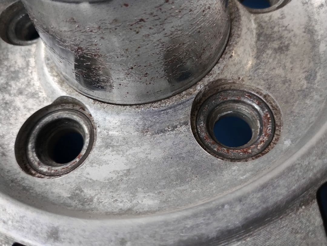 希少 5穴 114.3 14インチ RIKEN ALDASH 中古品 エンケイ