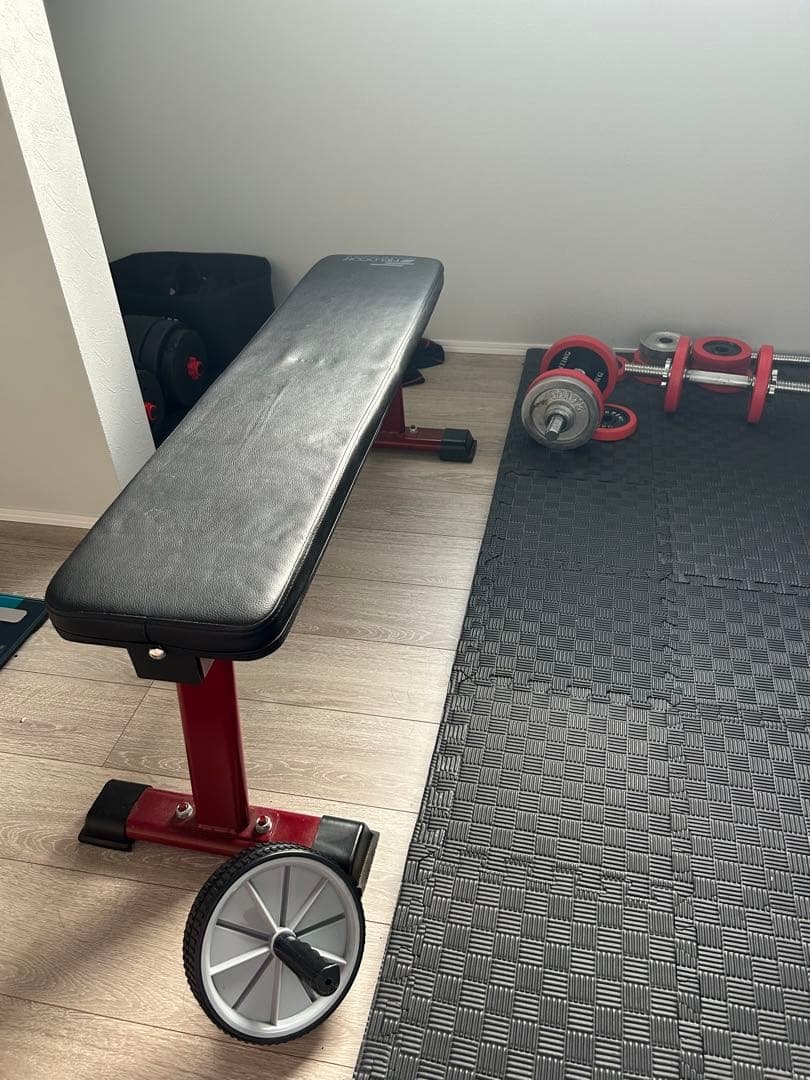 BIG3対応！自宅用トレーニングセット（バーベル130kg／ベンチ／ラック）