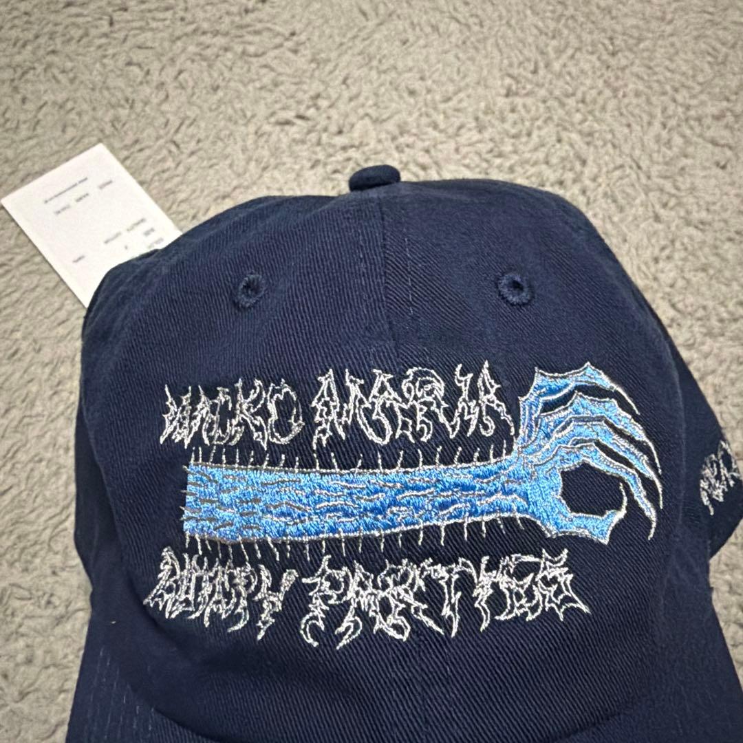 WACKO MARIA NECKFACE キャップ　Cap 天国東京　navy