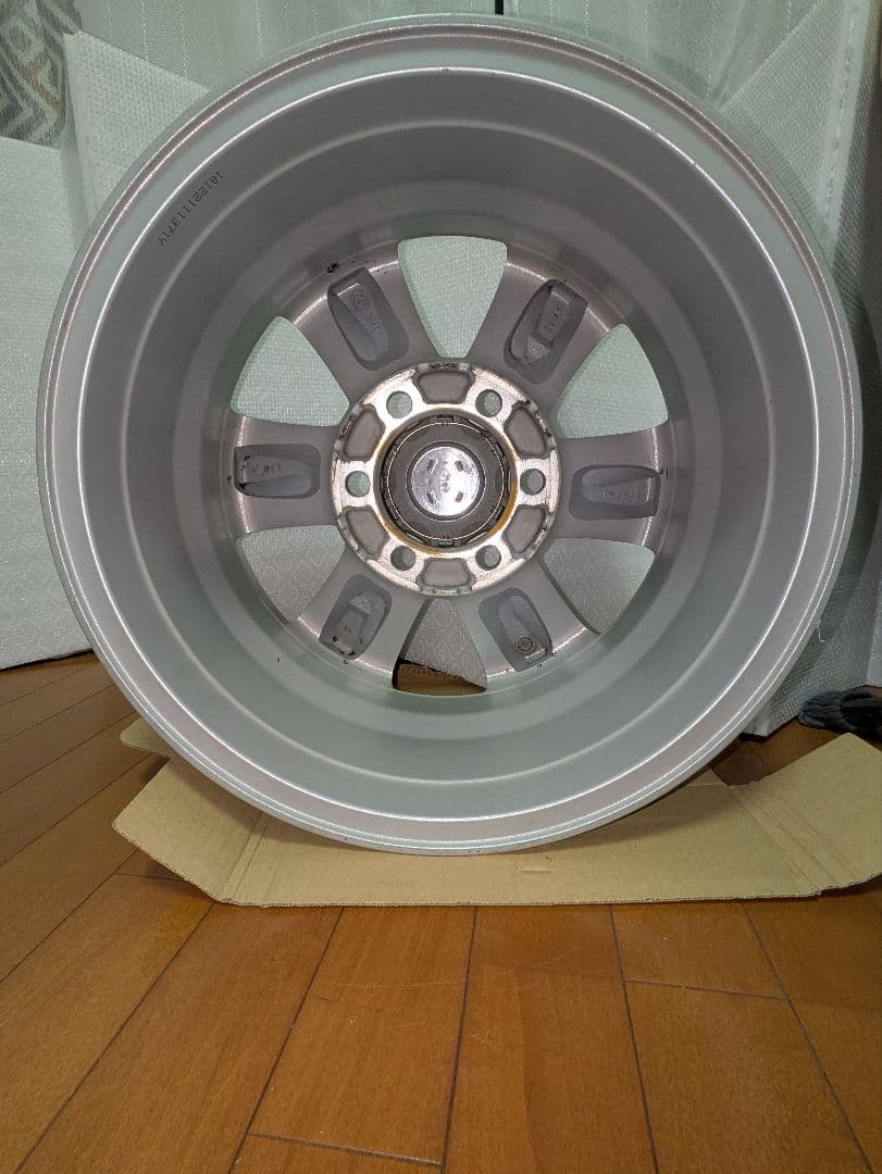 【aaaaa①】トヨタ 17インチ シルバー ホイール