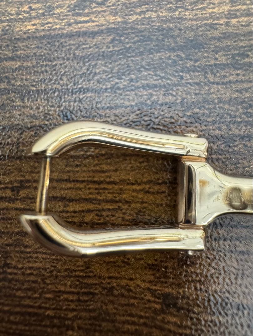 美品GUCCI 1500L ゴールド/GGシェル文字盤 1Pダイヤ