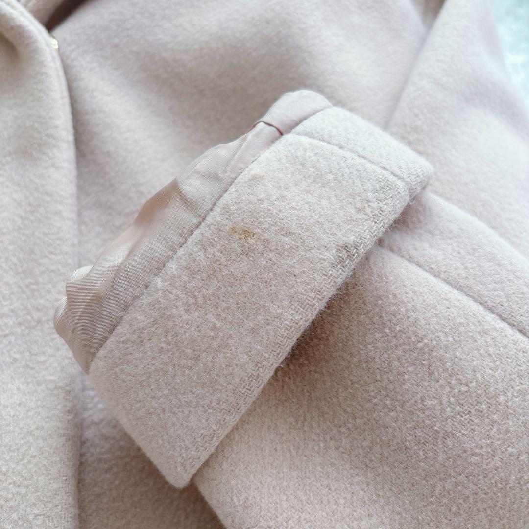 最終価格✨定価5.3万 ANAYI ダブルビーバーフードコート キャメル