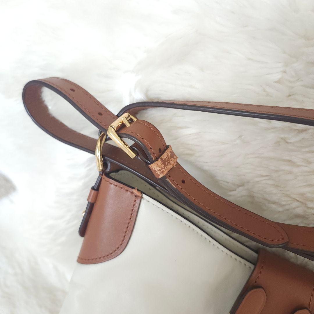 未使用タグ付きLAUREN RALPH LAUREN2WAYショルダーバッグ
