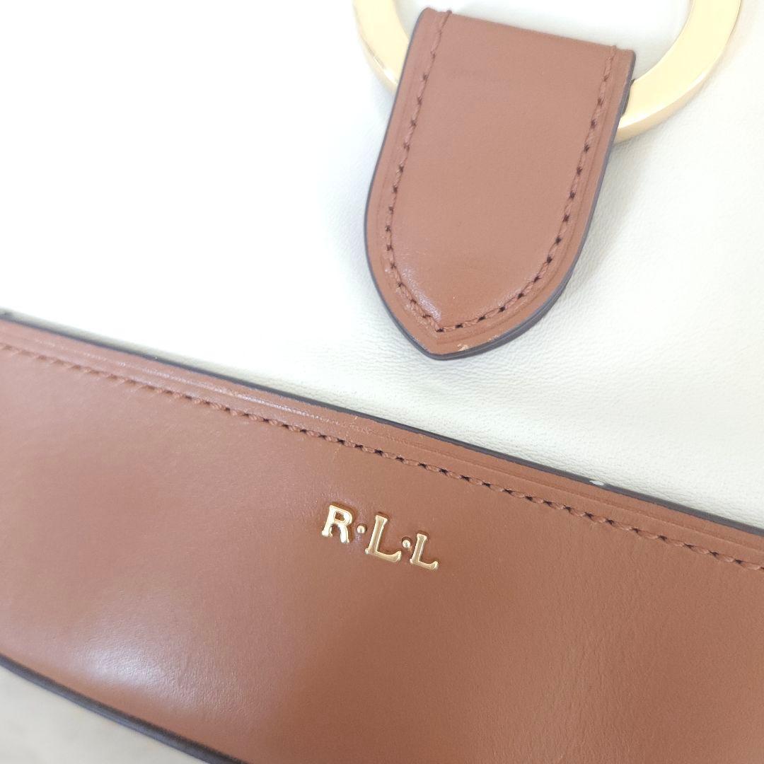 未使用タグ付きLAUREN RALPH LAUREN2WAYショルダーバッグ