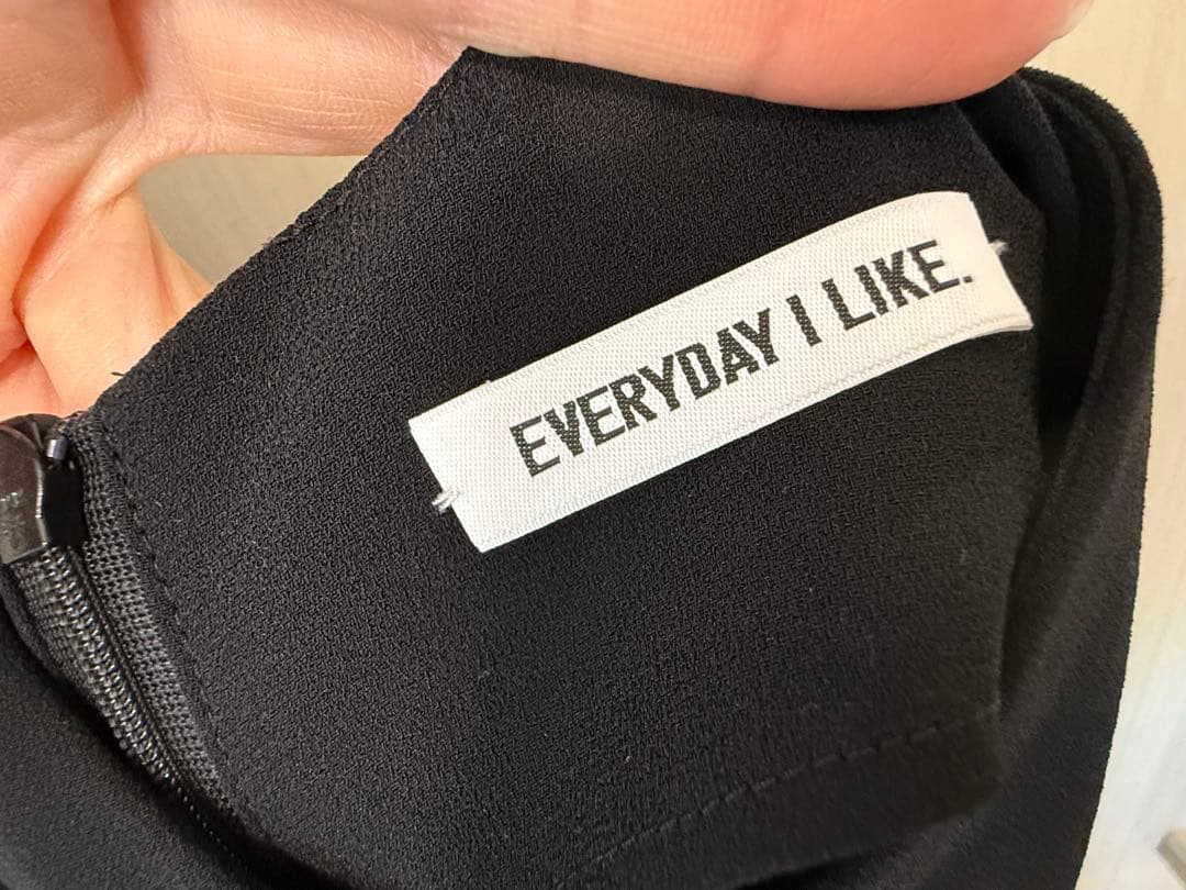 ドゥーズィエムクラス　チェーンジャンプスーツ　黒　38