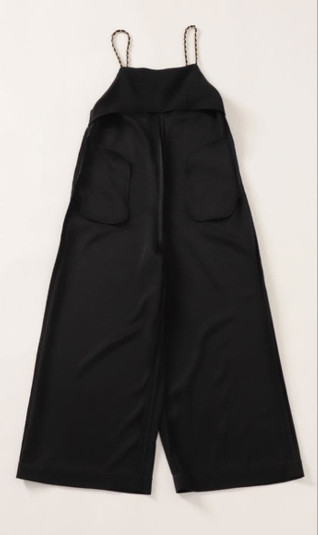 ドゥーズィエムクラス　チェーンジャンプスーツ　黒　38