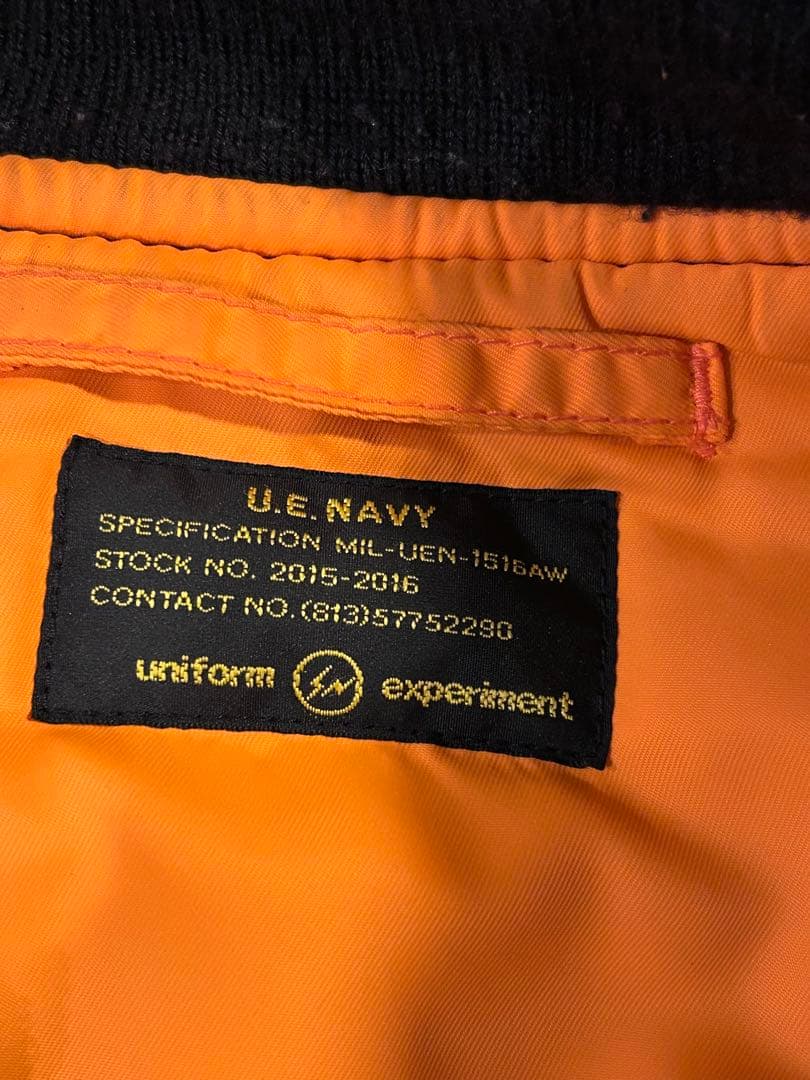 レザー MA-1 SOPH ラムレザー Lサイズ