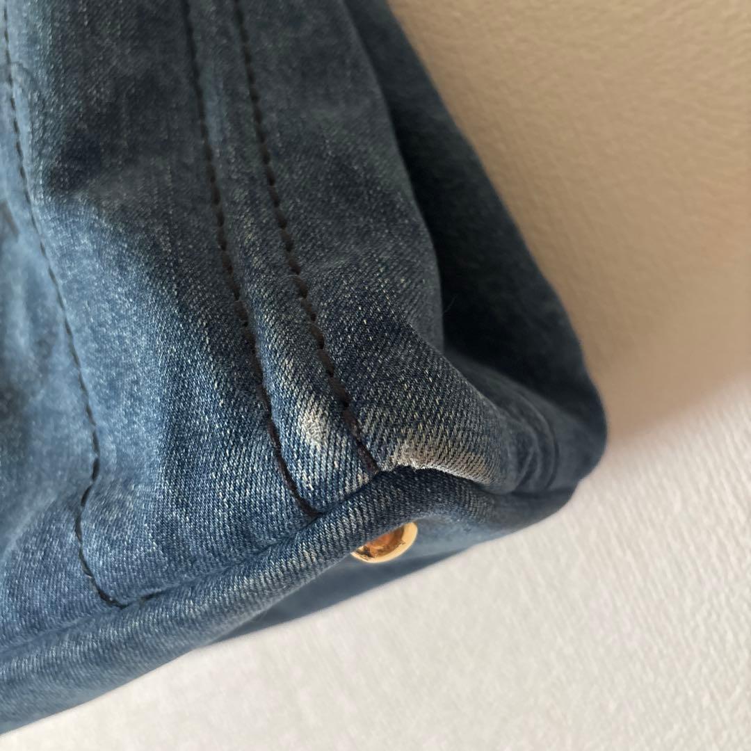 プラダ　PRADA カパナ　デニム トートバッグ　正規品