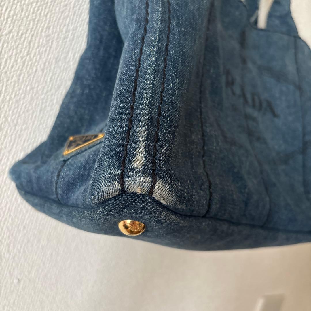 プラダ　PRADA カパナ　デニム トートバッグ　正規品