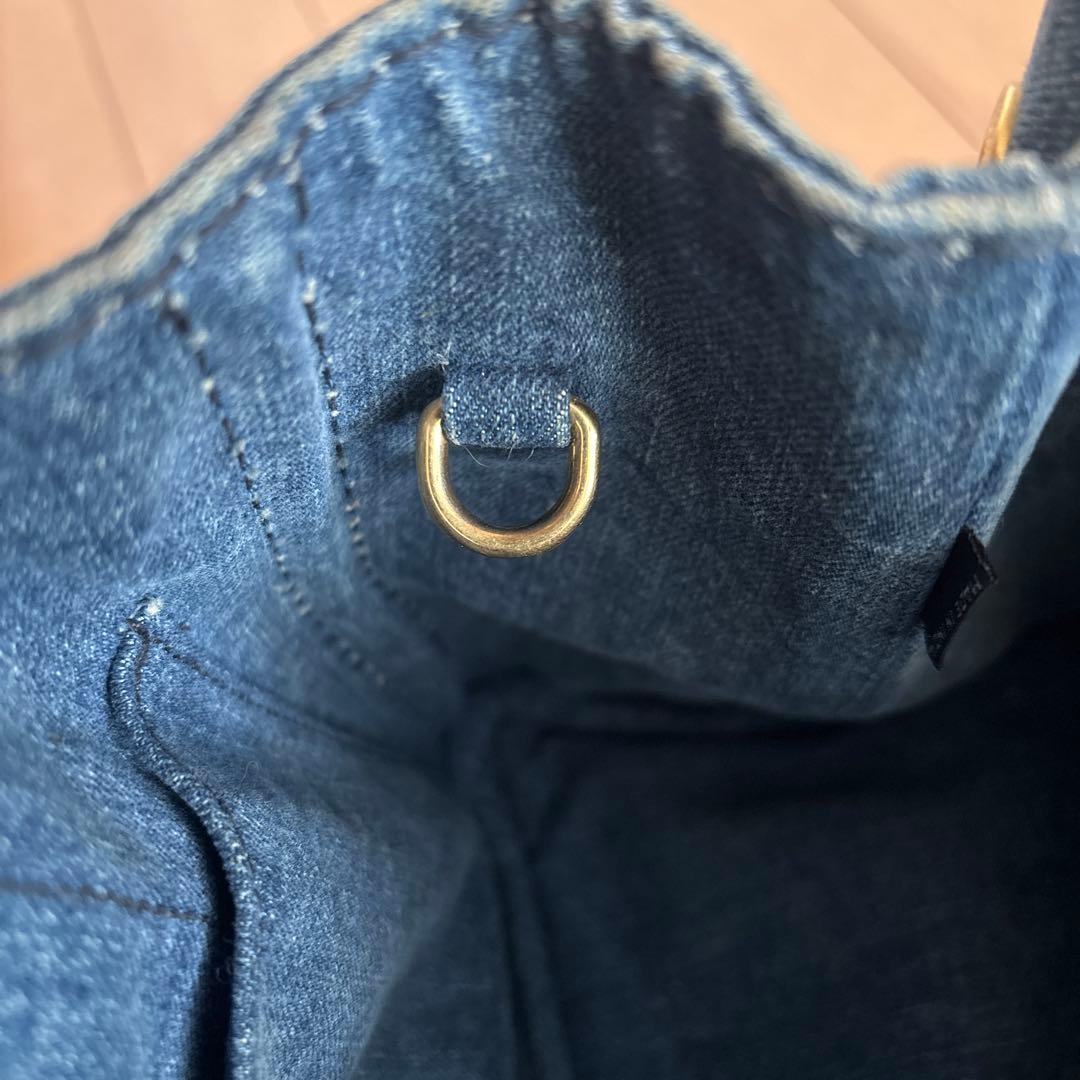 プラダ　PRADA カパナ　デニム トートバッグ　正規品