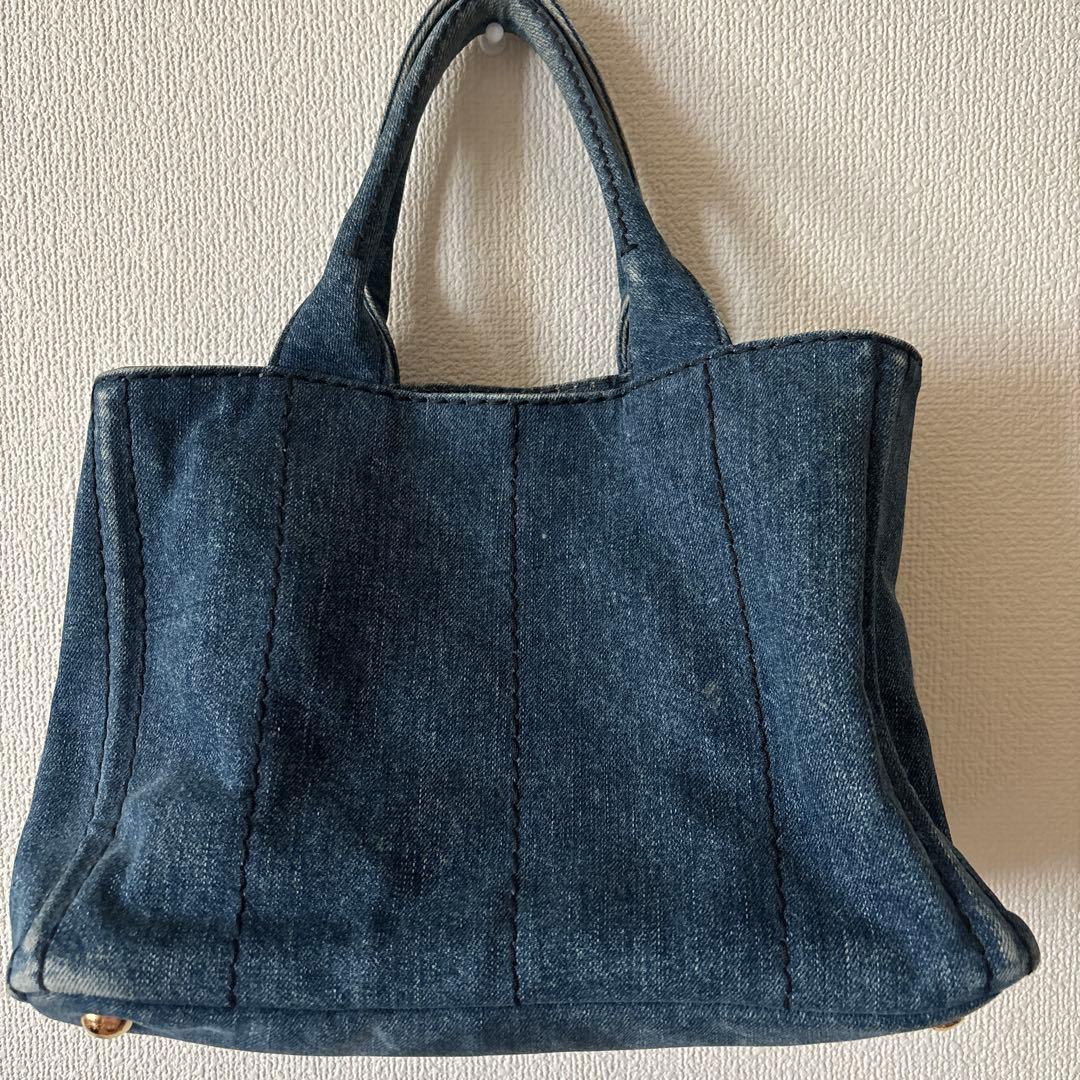 プラダ　PRADA カパナ　デニム トートバッグ　正規品