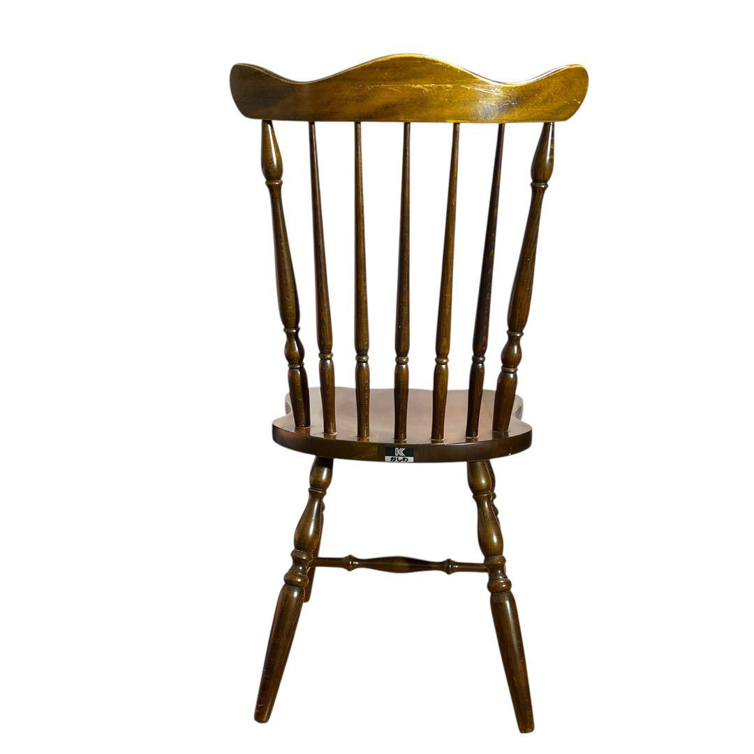 【ヴィンテージ】柏木工　ウィンザーチェア　飛弾の家具　③