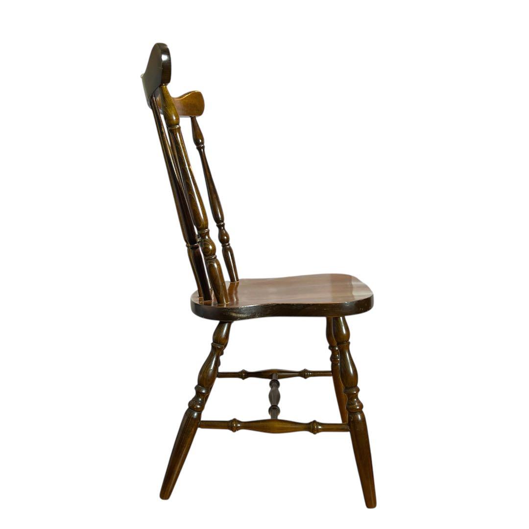 【ヴィンテージ】柏木工　ウィンザーチェア　飛弾の家具　③