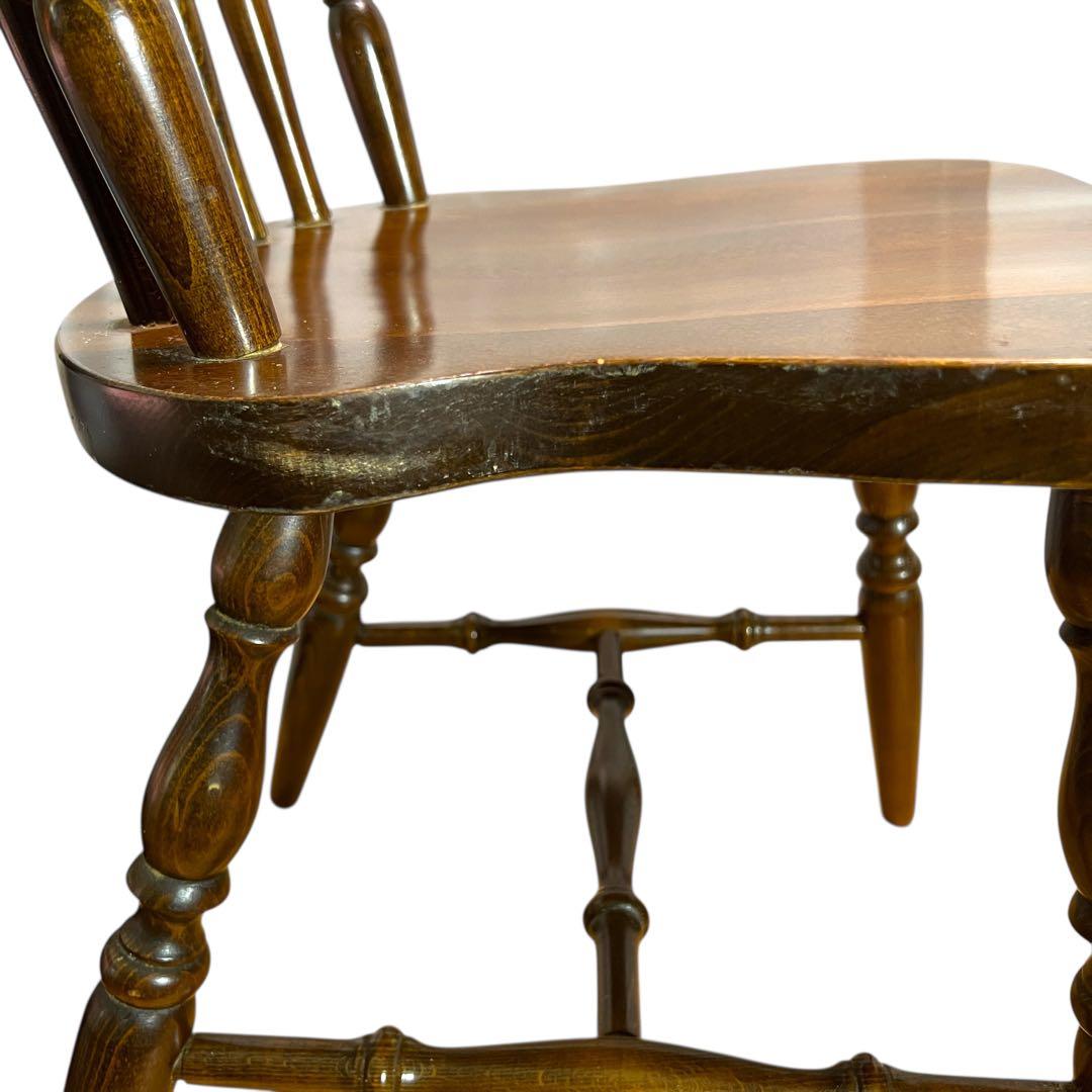 【ヴィンテージ】柏木工　ウィンザーチェア　飛弾の家具　③