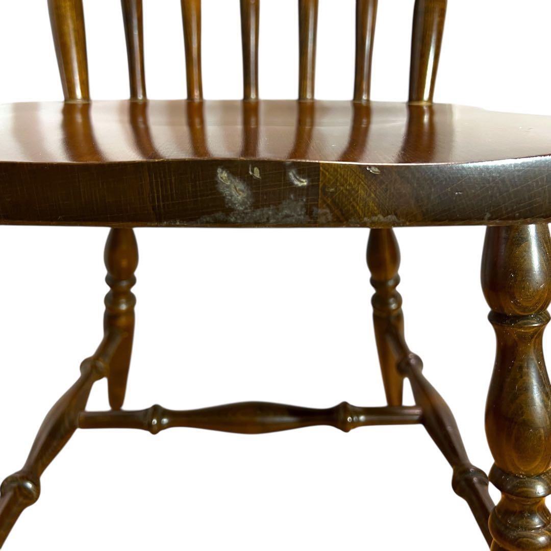 【ヴィンテージ】柏木工　ウィンザーチェア　飛弾の家具　③