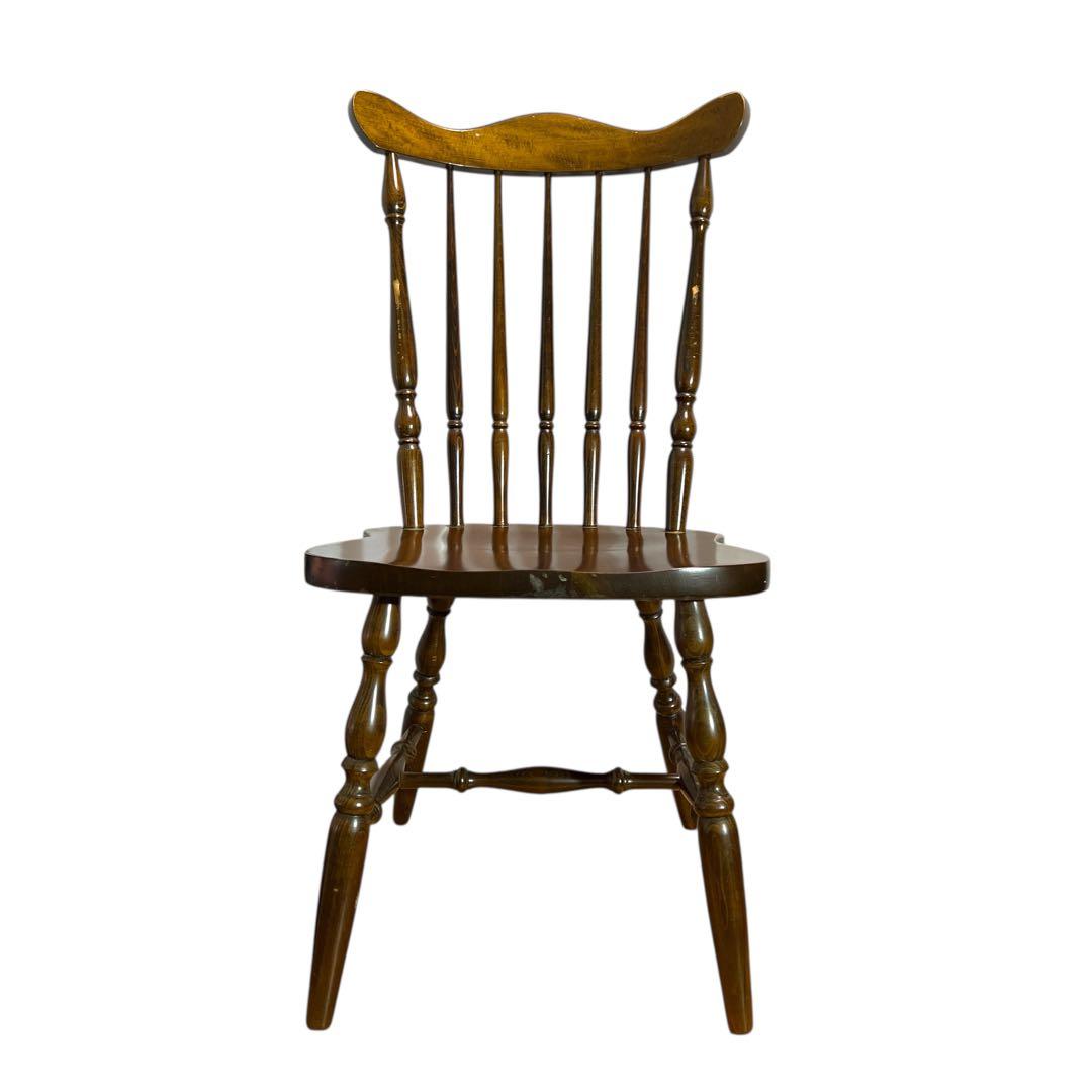 【ヴィンテージ】柏木工　ウィンザーチェア　飛弾の家具　③