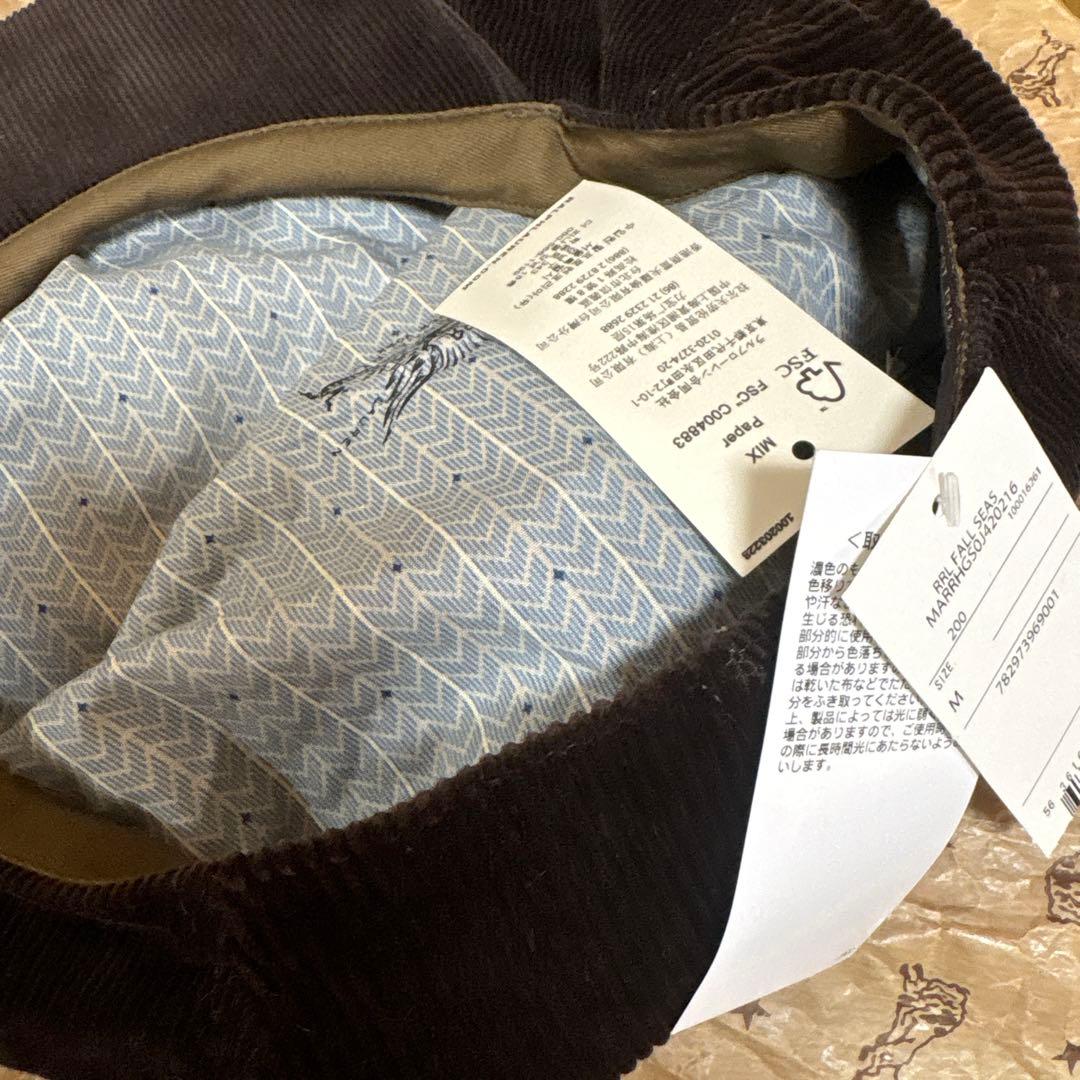 RRL / Corduroy Newsboy Cap 新品