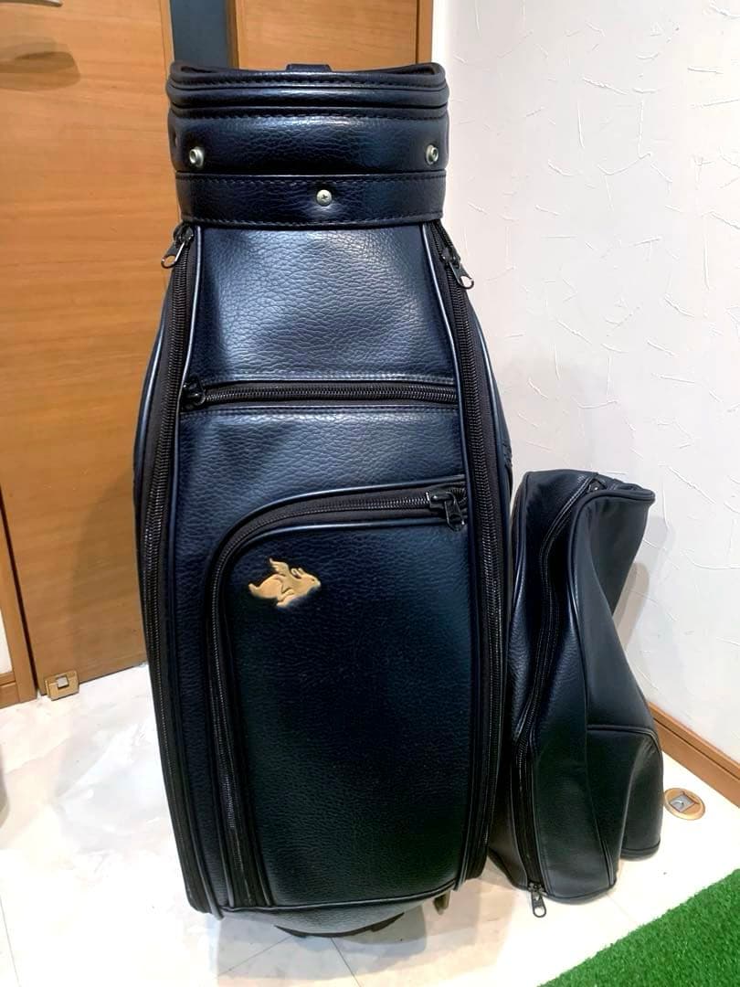 正規品　良品　パーリーゲイツ　キャディバッグ　3点式　ネイビー　ユニセックス