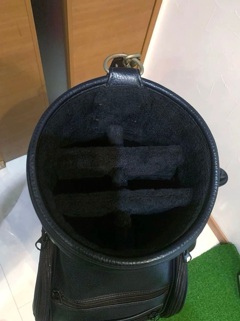 正規品　良品　パーリーゲイツ　キャディバッグ　3点式　ネイビー　ユニセックス