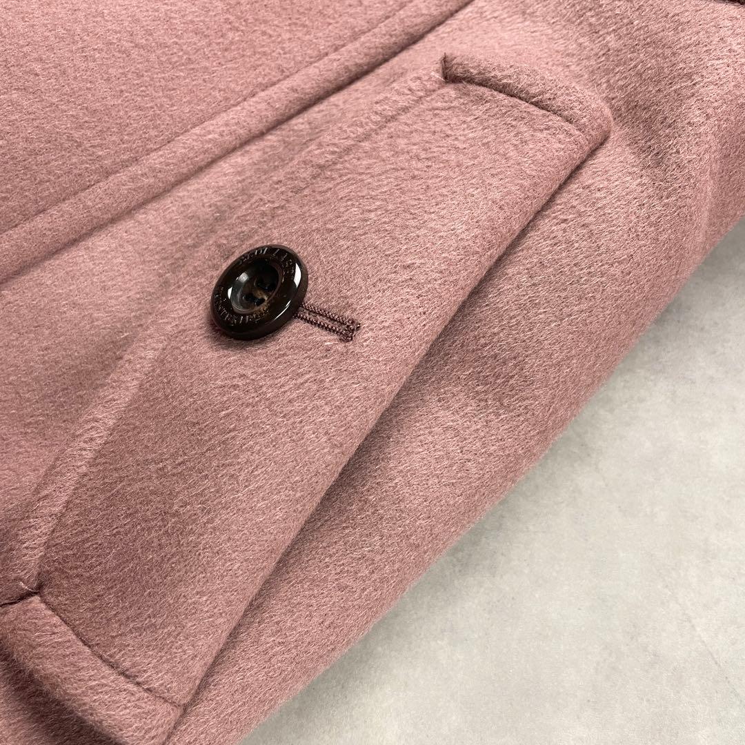 極美品　ブルーレーベルクレストブリッジ スタンドカラーコート　ピンク