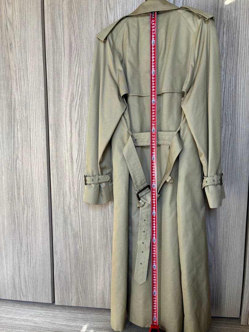 値下げ!美品✨アクアスキュータム Aqua5トレンチコート チェックライナー付き