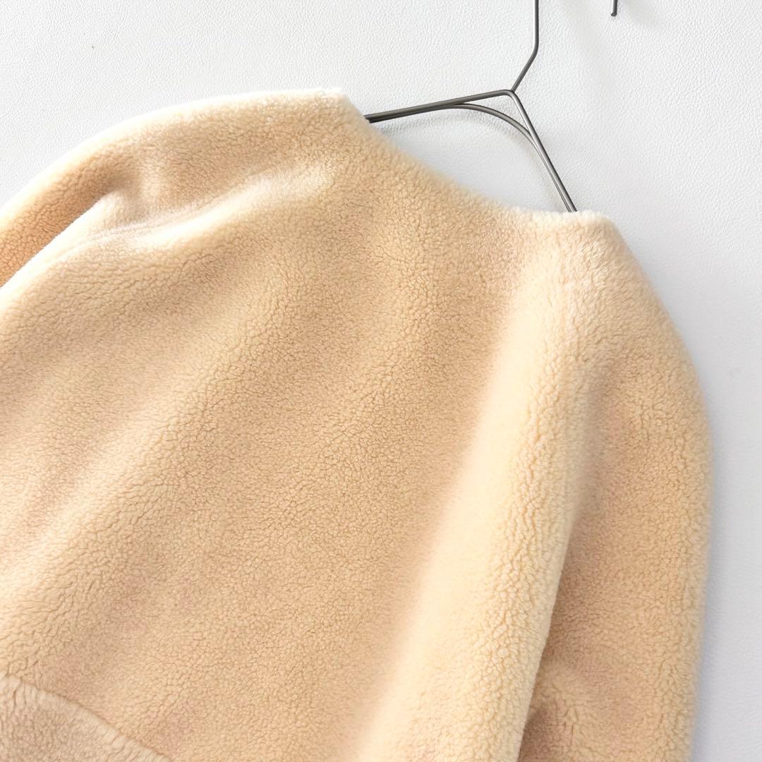 美品✨2025年 グレースコンチネンタル ノーカラーフェイクムートンジャケット