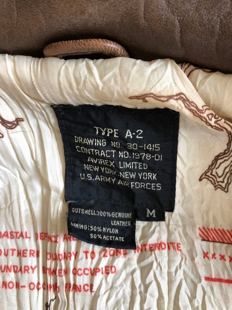 Avirex type A2 フライトジャケット　80s Vintage
