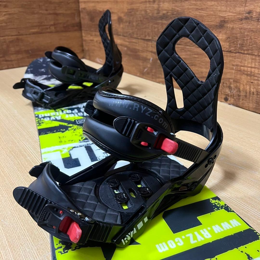 初心者オススメ　RYZ メンズスノーボード　2点セット　151cm メンテ済み