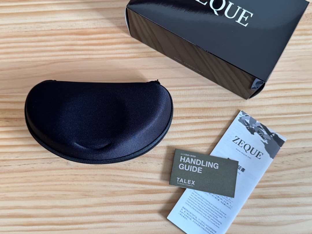 新品 未使用 ZEQUE TITICACA MATTE BLACK / RED