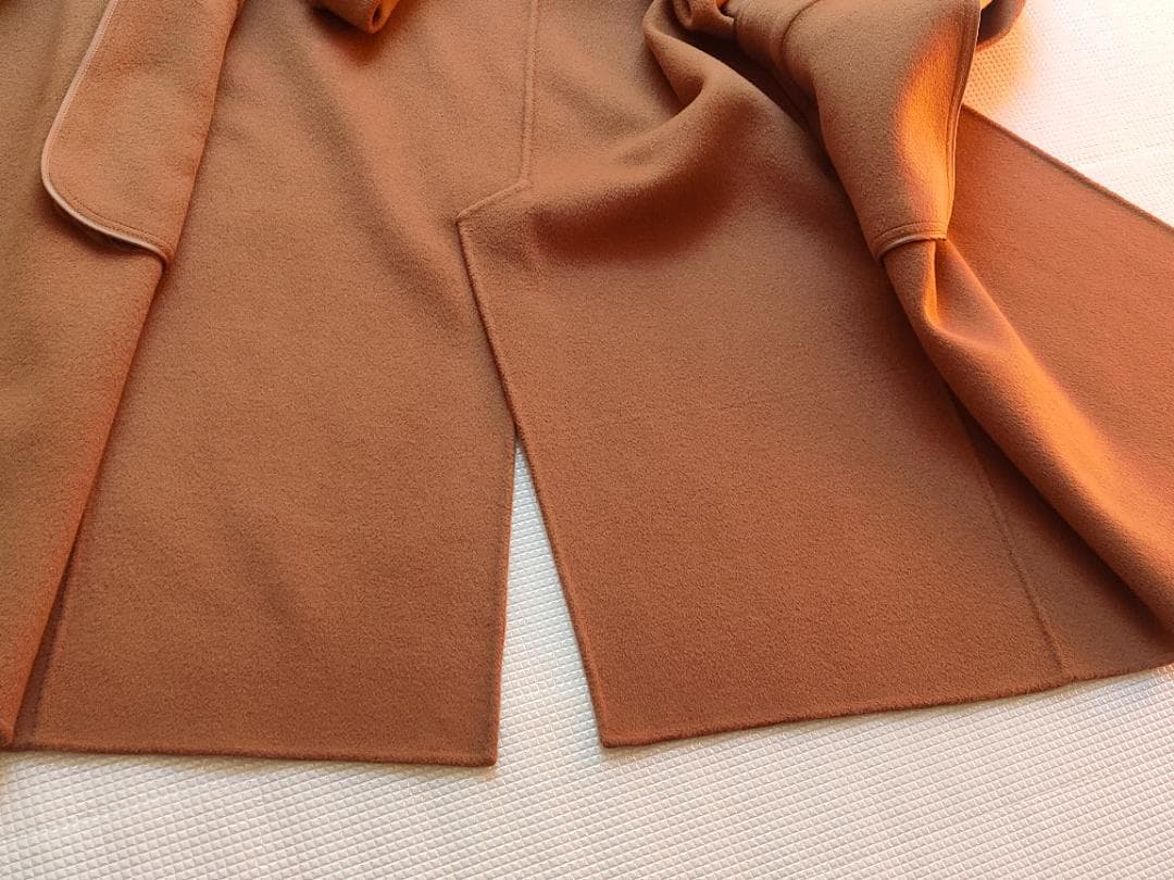 セール　フレームワーク SUPER160s ダブルブレストコート 38 キャメル