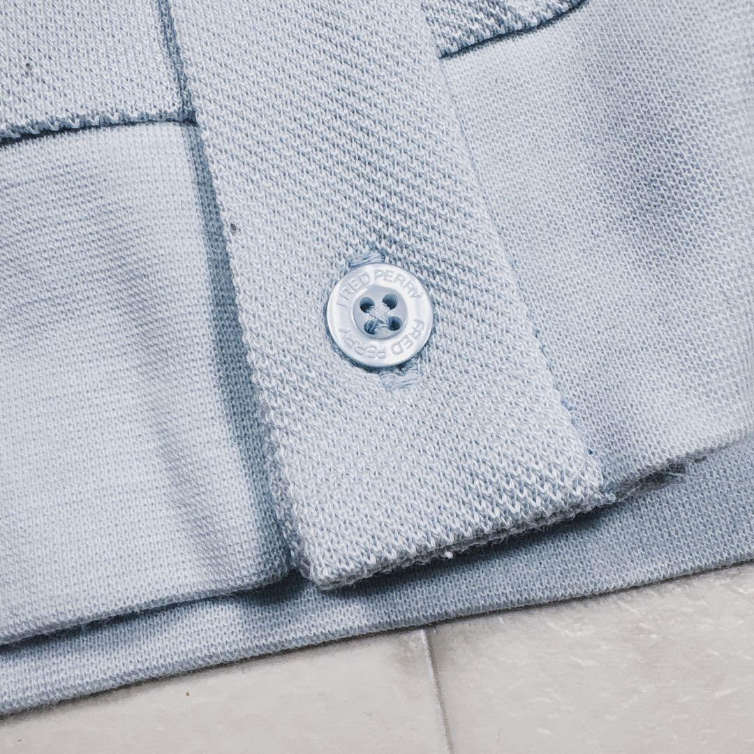 FRED PERRY / フレッドペリー 別注 フル ボタン ピケ ポロシャツ
