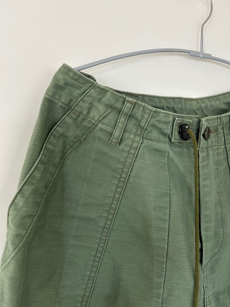 H.D. PANT - FATIGUE NEEDLES ヒザデルパンツ　カーキ