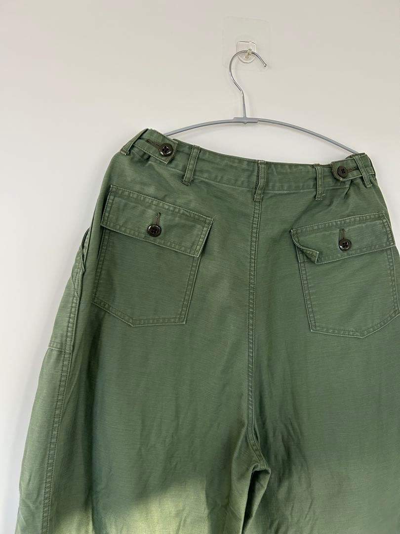 H.D. PANT - FATIGUE NEEDLES ヒザデルパンツ　カーキ