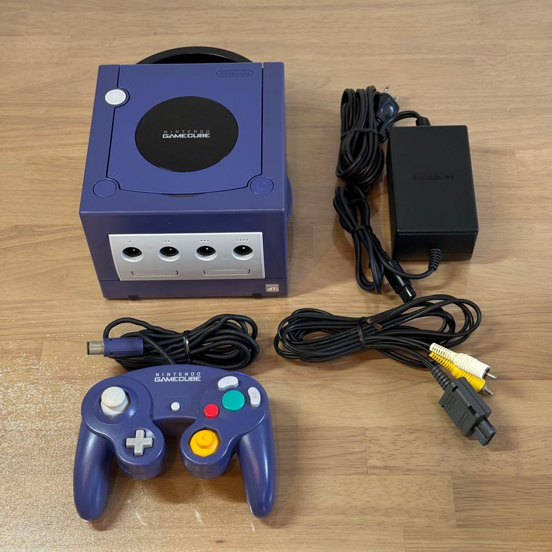 7-080 ゲームキューブ 本体 バイオレット
