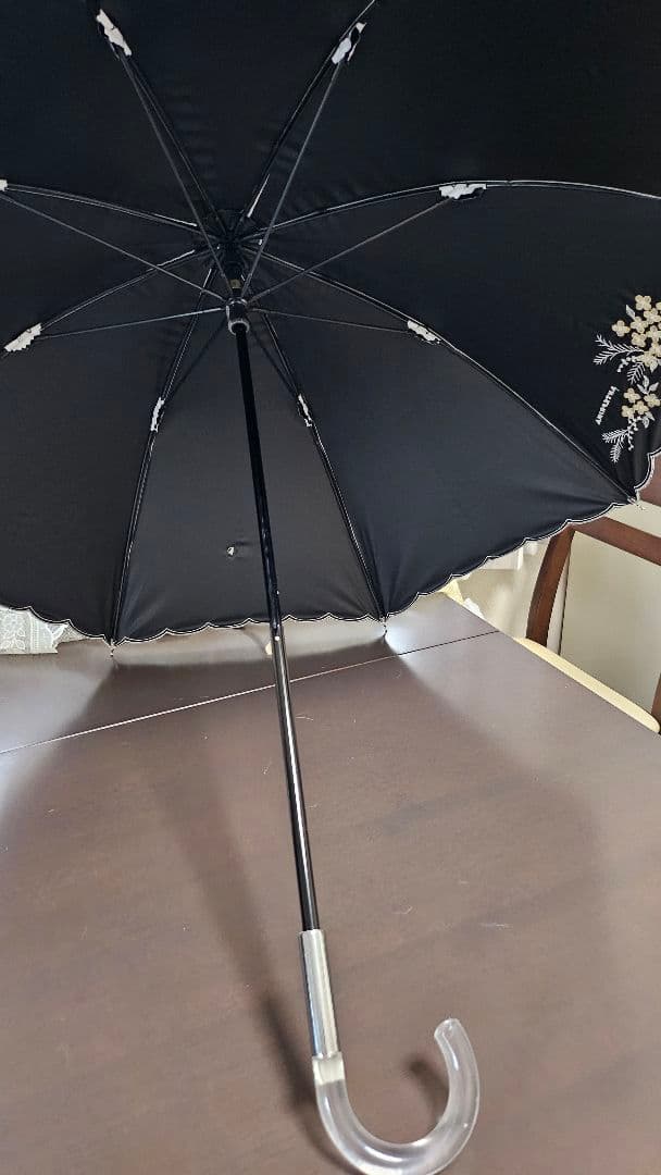 新品タグ付☆アンテプリマ一級遮光サマーシールド刺繍晴雨兼用日傘