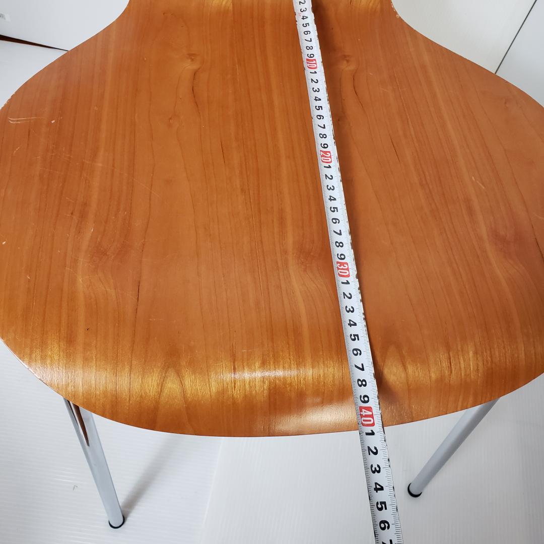 木製　ダイニングチェア　リプロダクト　ヤコブセン　セブンチェア風