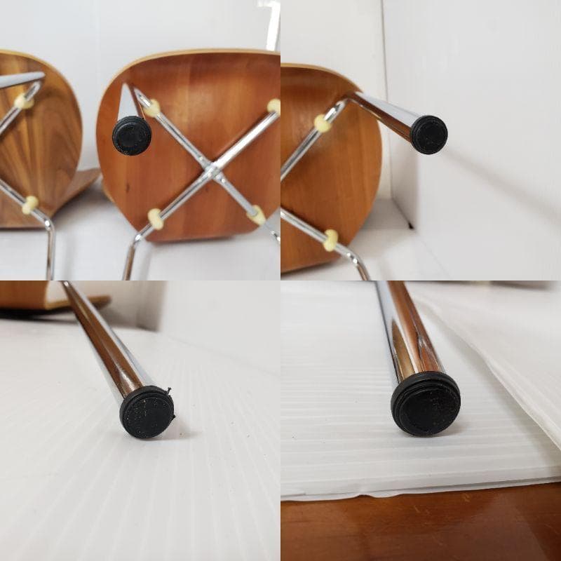 木製　ダイニングチェア　リプロダクト　ヤコブセン　セブンチェア風