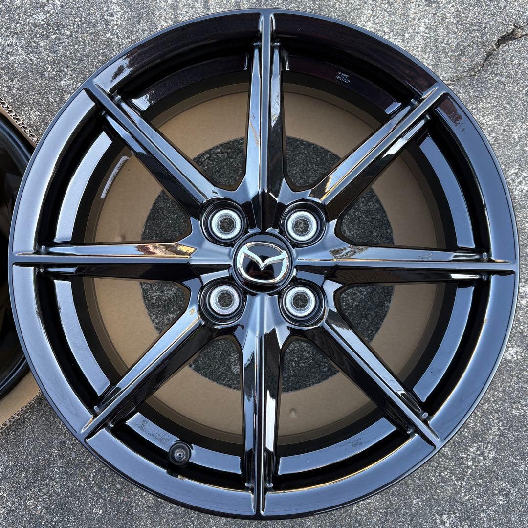 【USED】ロードスターND5RE 純正16㌅ホイール ブラックメタリック 2本