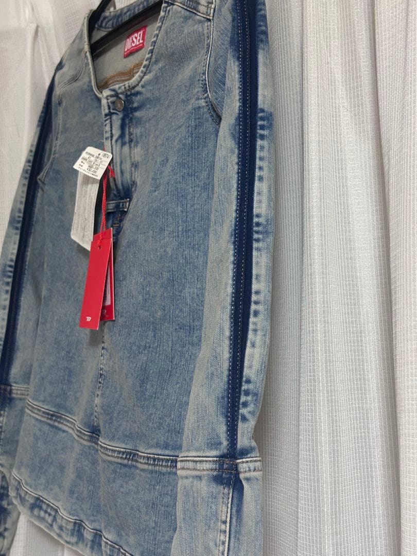 DIESEL デニムブルー 長袖カットソー S