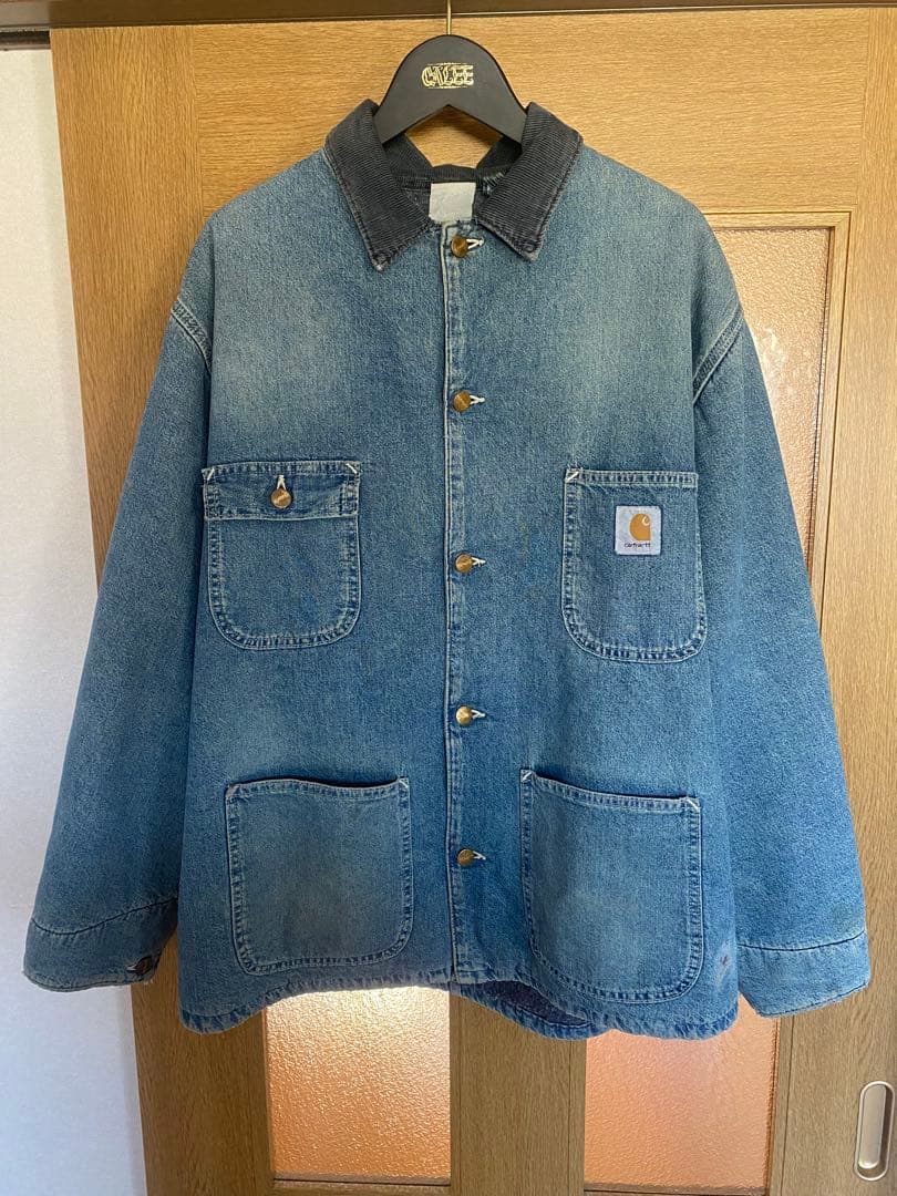 ジャケット・アウター Carhartt Michigan Denim Chore Coat
