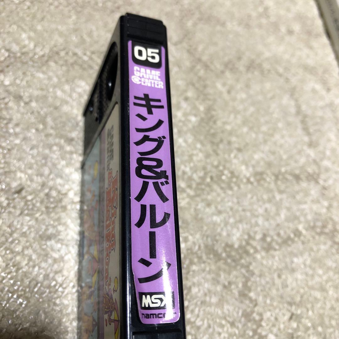その他 namcot GAME CENTER King&Balloon MSX