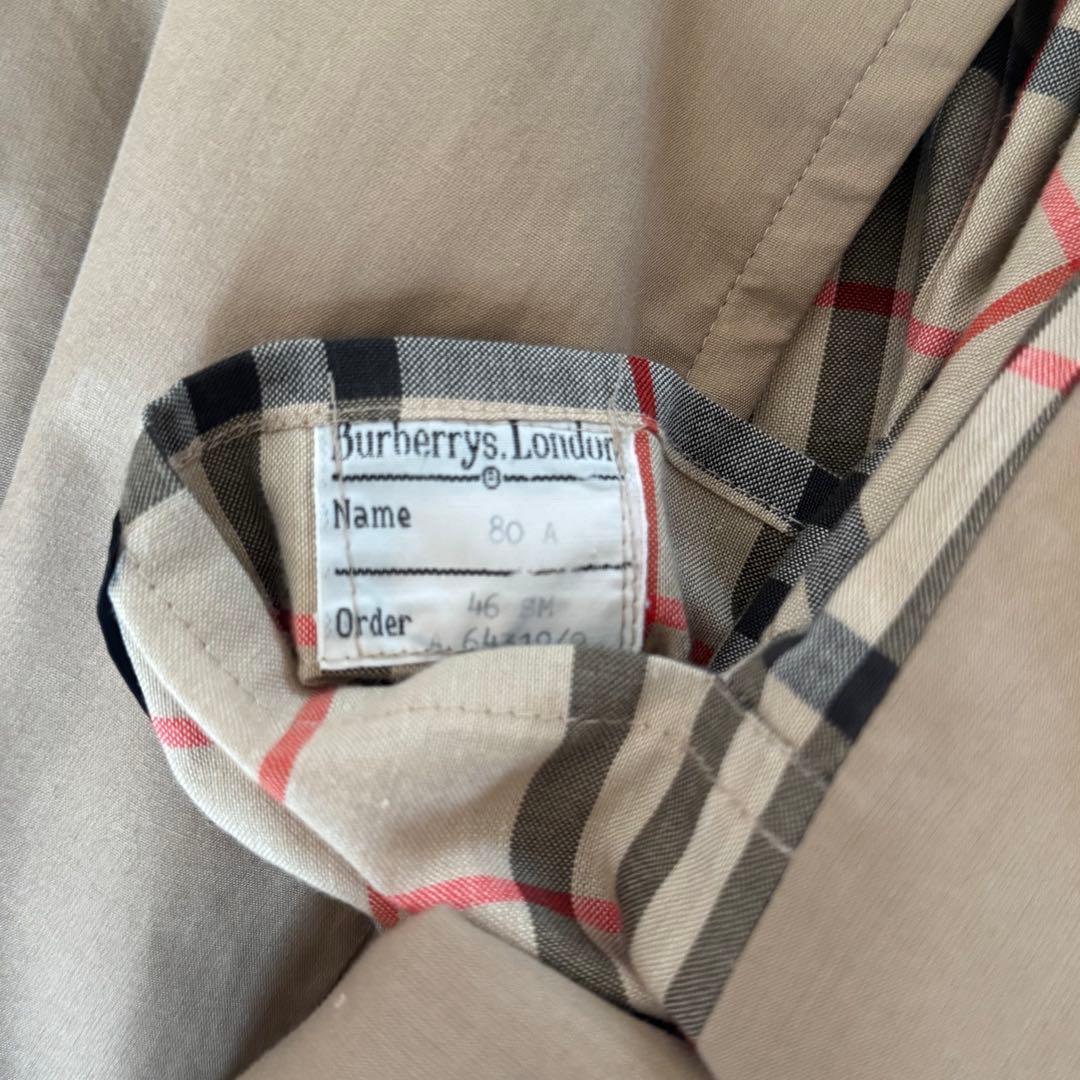 バーバリー　80s トレンチコート