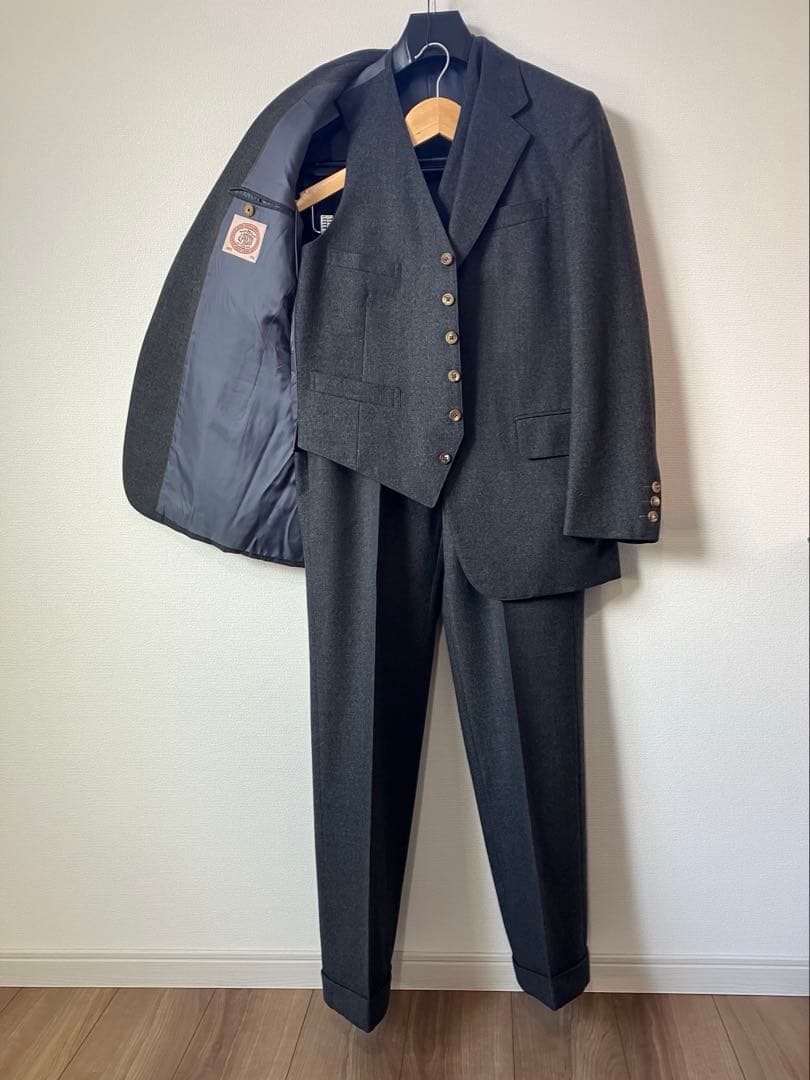 80s　J.PRESS　 Presstige　3ピーススーツセットアップ