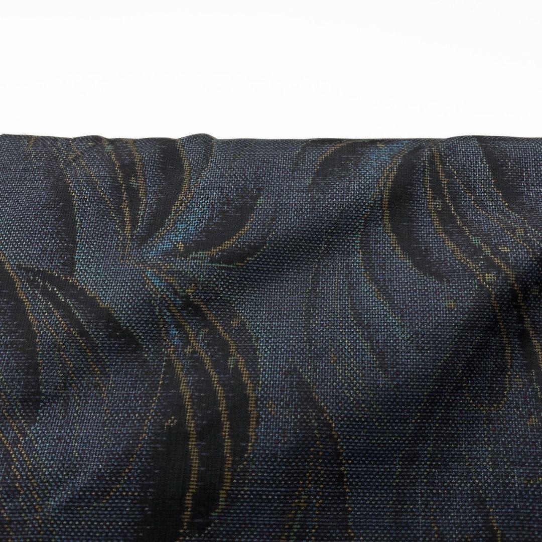 小紋 本場大島紬　花優羅　窪田織物　花のロンド　着物　044a p